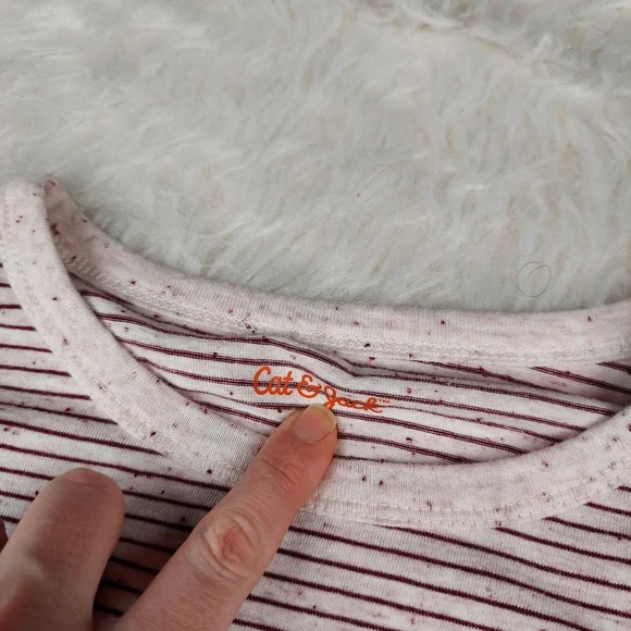 Cat & Jack • Long Sleeve Striped Shirt - Picture 2 of 3